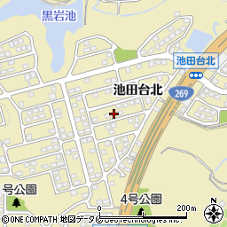 宮崎県宮崎市清武町池田台北29-86周辺の地図