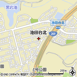 宮崎県宮崎市清武町池田台北29-90周辺の地図