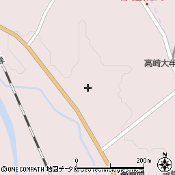 九州グンゼ株式会社　高崎工場周辺の地図