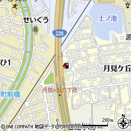 ＥＮＥＯＳ　ＥｎｅＪｅｔ宮崎インターＳＳ周辺の地図