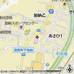 黒木屋 宮崎清武加納周辺の地図
