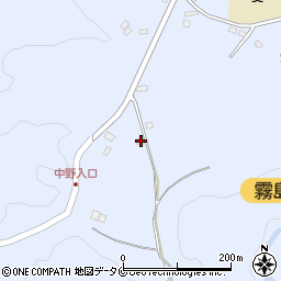 鹿児島県霧島市牧園町三体堂1616周辺の地図