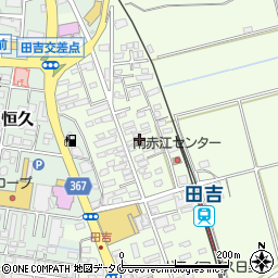 宮崎県宮崎市田吉299周辺の地図