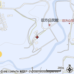 鹿児島県霧島市牧園町三体堂1667周辺の地図