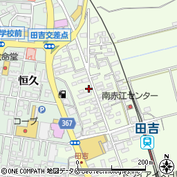 宮崎県宮崎市田吉191周辺の地図