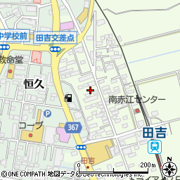 宮崎県宮崎市田吉192-6周辺の地図