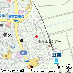 宮崎県宮崎市田吉296-1周辺の地図
