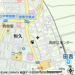 宮崎県宮崎市田吉197-4周辺の地図