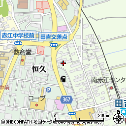 宮崎県宮崎市田吉201周辺の地図