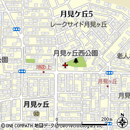 宮崎県宮崎市月見ケ丘5丁目7周辺の地図