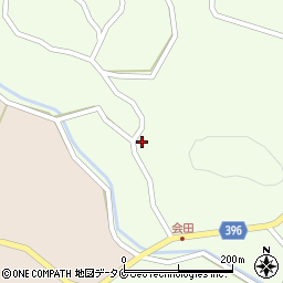 鹿児島県薩摩川内市祁答院町黒木3396周辺の地図