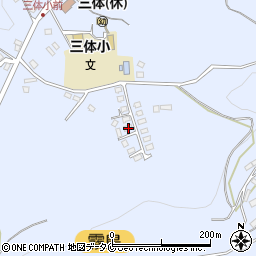 鹿児島県霧島市牧園町三体堂1579周辺の地図