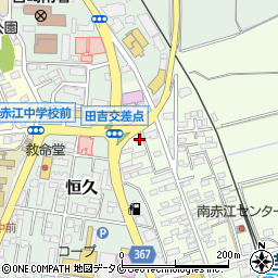 宮崎県宮崎市田吉212周辺の地図