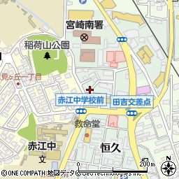 今井手緑地広場周辺の地図