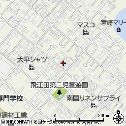 シャンテひえだ２周辺の地図