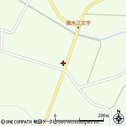 鹿児島県薩摩川内市祁答院町黒木2716周辺の地図