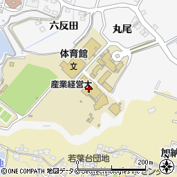 宮崎産業経営大学周辺の地図