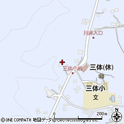 鹿児島県霧島市牧園町三体堂1726周辺の地図
