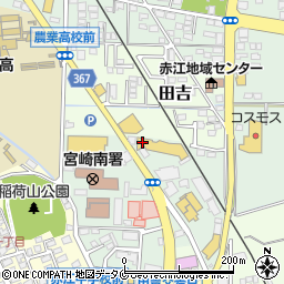 南九州日野自動車株式会社　宮崎支店サービス課周辺の地図