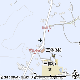 鹿児島県霧島市牧園町三体堂1725周辺の地図