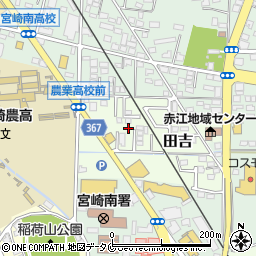 東海図版株式会社　宮崎営業所周辺の地図