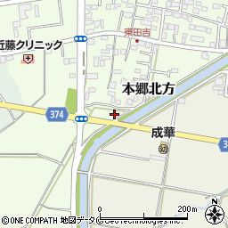 宮崎県宮崎市田吉839-9周辺の地図