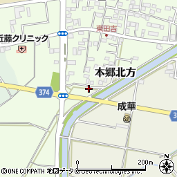 宮崎県宮崎市田吉839-8周辺の地図