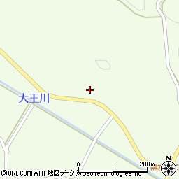 鹿児島県薩摩川内市祁答院町黒木4343周辺の地図