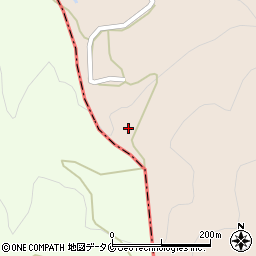 鹿児島県薩摩郡さつま町中津川7235周辺の地図