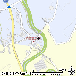 鹿児島県薩摩川内市東郷町鳥丸2606-3周辺の地図