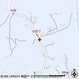 鹿児島県霧島市牧園町三体堂1747周辺の地図