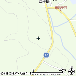 宮崎県都城市高崎町江平707周辺の地図