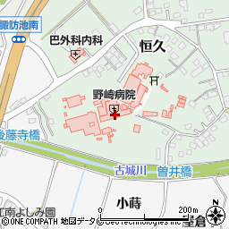 野崎病院（弘潤会）周辺の地図