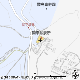 関平鉱泉所周辺の地図