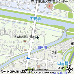 宮崎県宮崎市田吉907-6周辺の地図