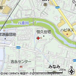 恒久保育園周辺の地図