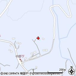 鹿児島県霧島市牧園町三体堂1743周辺の地図