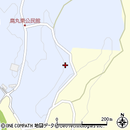 鹿児島県薩摩川内市東郷町鳥丸52周辺の地図