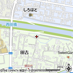 宮崎県宮崎市田吉954周辺の地図
