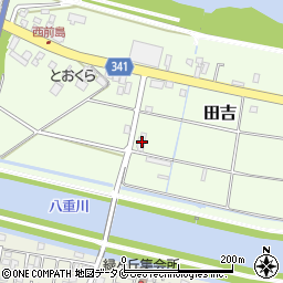 宮崎県宮崎市田吉1956周辺の地図