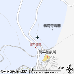 鹿児島県霧島市牧園町三体堂関平2057周辺の地図