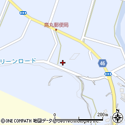 鹿児島県薩摩川内市東郷町鳥丸2389周辺の地図