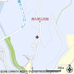 鹿児島県薩摩川内市東郷町鳥丸84周辺の地図
