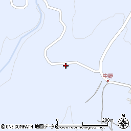 鹿児島県霧島市牧園町三体堂1484周辺の地図