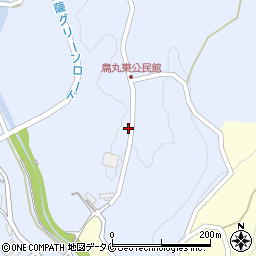鹿児島県薩摩川内市東郷町鳥丸78周辺の地図