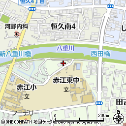 宮崎県宮崎市田吉1077周辺の地図
