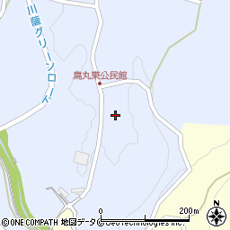 鹿児島県薩摩川内市東郷町鳥丸80周辺の地図