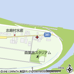 宮崎県宮崎市田吉2438-12周辺の地図