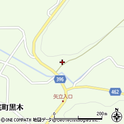 鹿児島県薩摩川内市祁答院町黒木5996周辺の地図