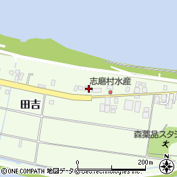 宮崎県宮崎市田吉2170周辺の地図